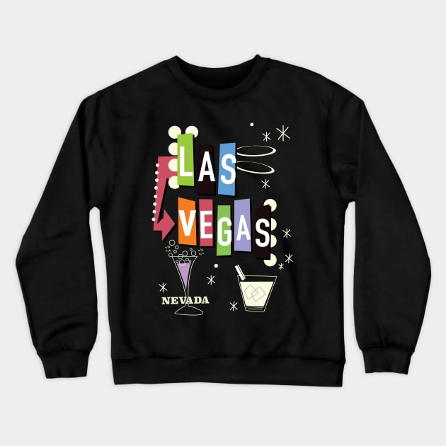 Las Vegas Crewneck Sweatshirt by nickemporium1